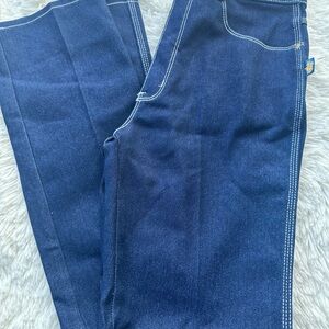 New Dark Blue Denim Jeans women jeans size 12/29